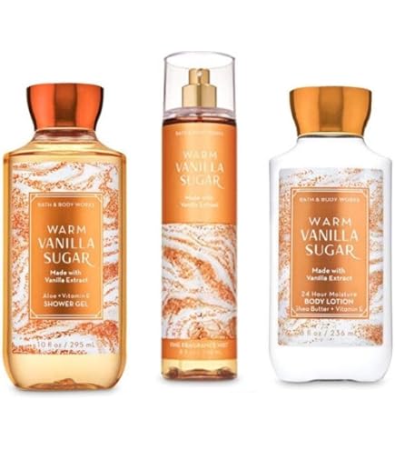 Amazon.com : Bath & Body Warm Vanilla Sugar Deluxe 5 Piece Gift